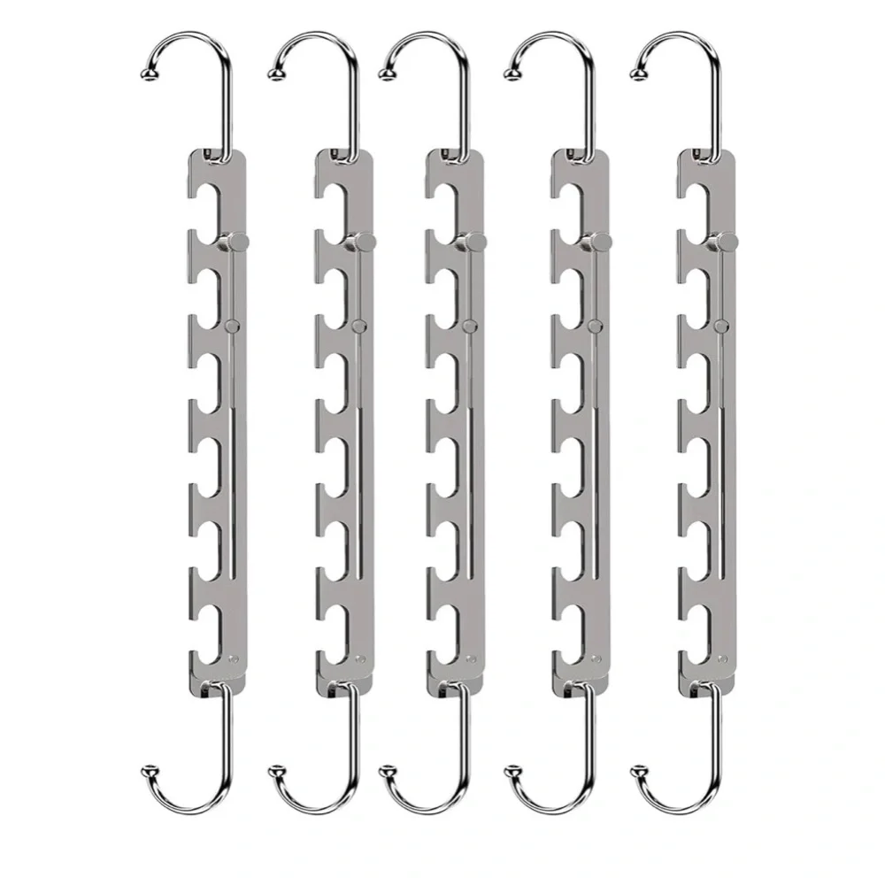 Space-Saving Adjustable “Magic Hanger”